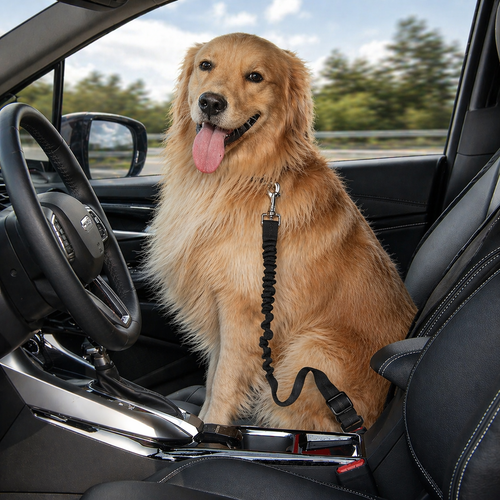 Ceinture de sécurité pour chien et chat, harnais de transport sécurisé en voiture