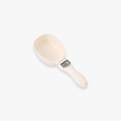 Cuillère doseuse pour portions précises d'aliments pour chats et chiens