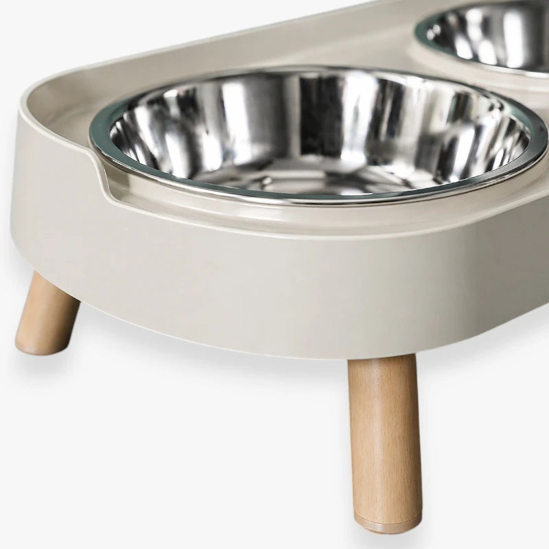Gamelle surélevée pour chien et chat avec support ergonomique