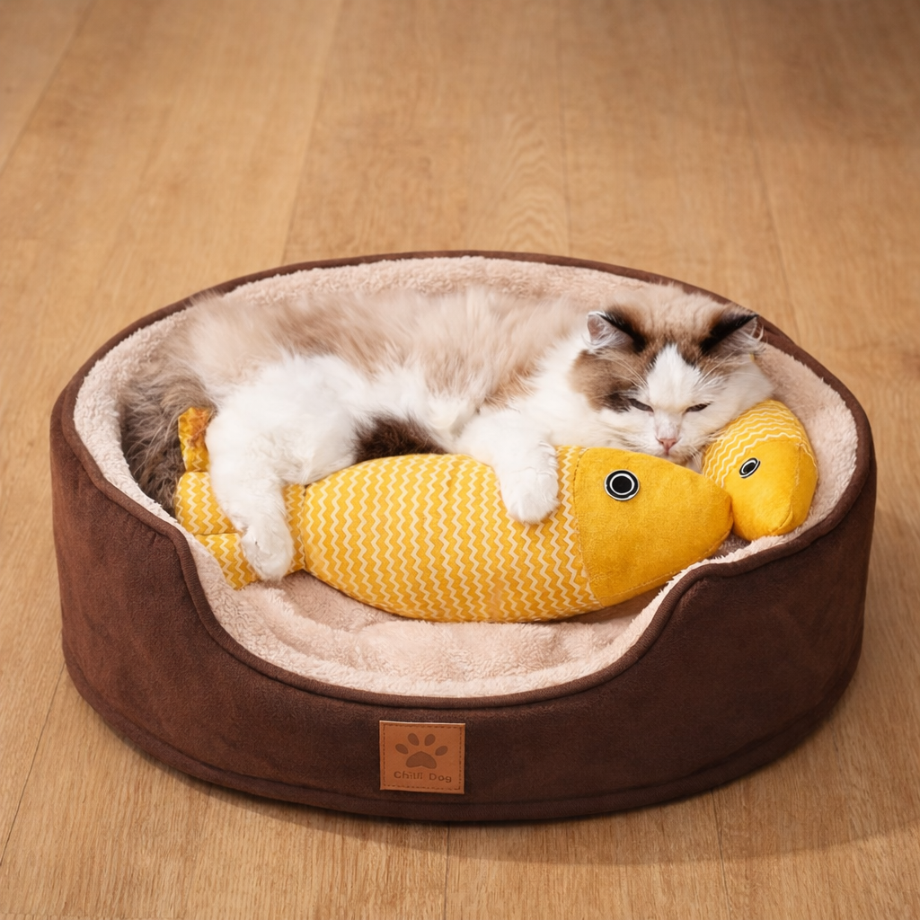 Jouet en forme de poisson pour chat, jouet interactif de chasse
