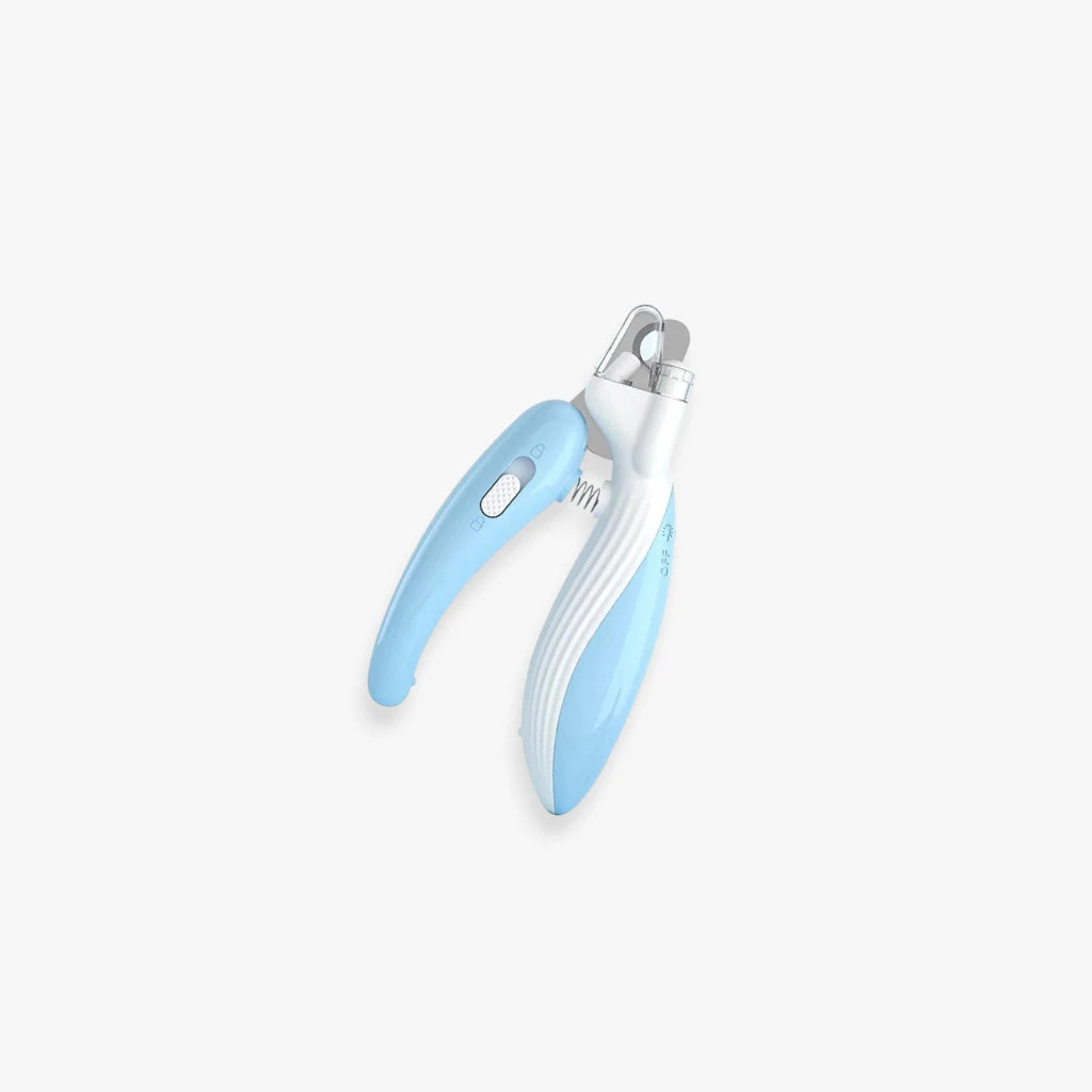 Coupe-ongles bleu pour chats et chiens, outil de toilettage professionnel