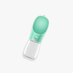 Gourde portable verte pour chien et chat, fontaine d'eau de voyage
