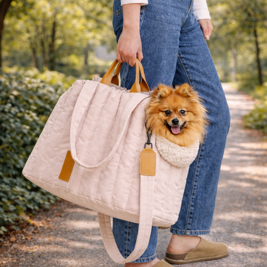 Sac de transport pour chat et chien, sac de voyage pratique pour animaux de compagnie
