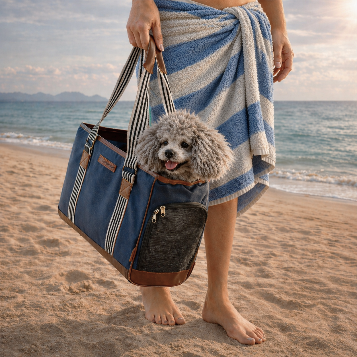 Sac de transport pratique pour chat et chien, idéal pour les déplacements vétérinaires
