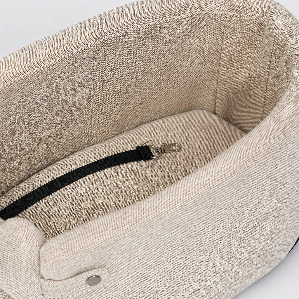 Siège voiture de transport sécurisé pour chien et chat en voiture