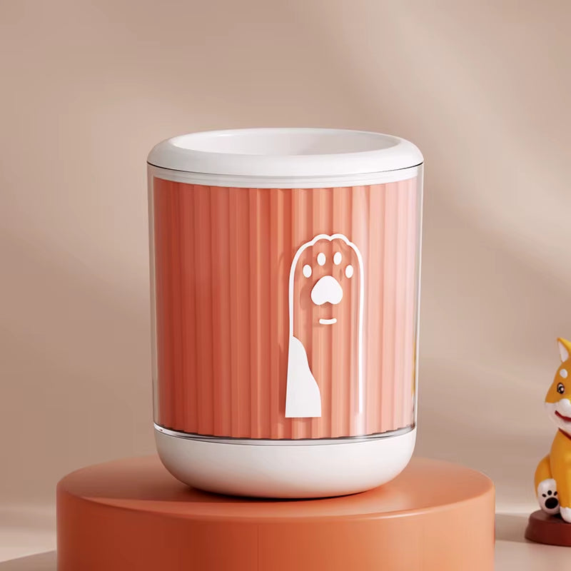 Lave-pattes portatif pour chien, nettoyage rapide des pattes après promenade