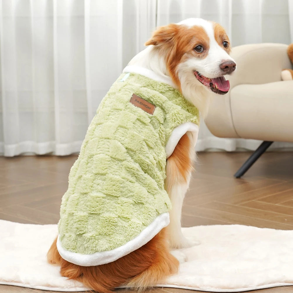 Pull d'hiver chaud pour chien, vêtement douillet pour garder son animal au chaud