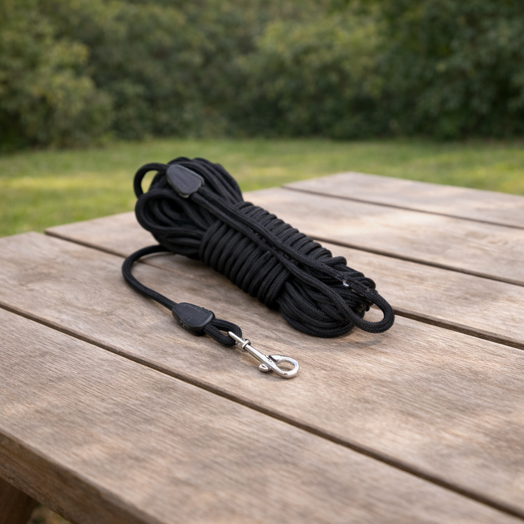 Laisse longue extensible 5M-15M pour chien, ajustable